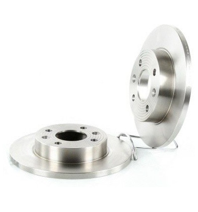 Disques de frein - Jeu de 2 Disques de frein Plein pour Renault Clio super 5 Express Dacia Logan 606700