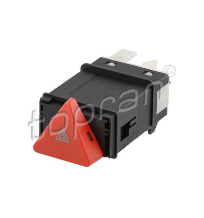 Bouton de warning - Interrupteur de signal de détresse Topran 116 060 pour Volkswagen Lupo Polo Transporteur 116060