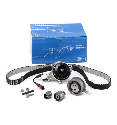 Distribution - Kit distribution avec pompe à eau SKF VKMC 01278 pour Audi Seat Skoda Volkswagen VKMC01278