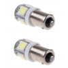 2 Ampoules veilleuses à led effet Xenon T11 BA9S Ampoule Xenon