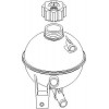 Bocal vase d expansion Peugeot 307 avec bouchon