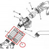 durite de Turbo souple Peugeot Citroen 1.6 Hdi 127mm