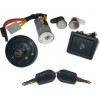 Serrure de porte - Kit Neiman serrure porte coffre bouchon à essence pour Renault clio 1 81033