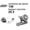 kit distribution peugeot citroen 1.7 1.8 1.9D TD diesel jusqu a 1993 