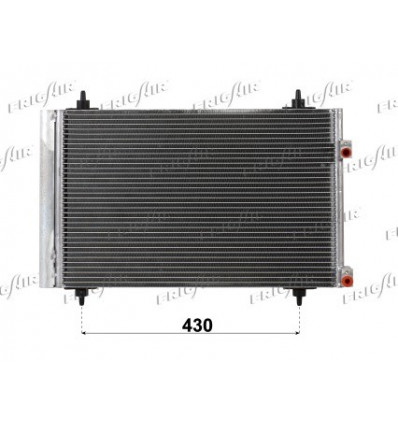 Radiateur moteur - Radiateur condenseur de climatisation pour Citroën Berlingo C4 Ds4 Ds5 Picasso Peugeot 307 308 3008 5008 R...