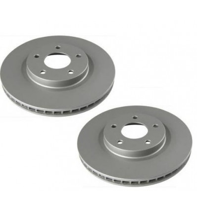 2 Disques de frein Avant Nissan Qasqhai X-trail 296mm