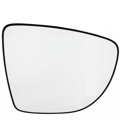 Glace de retroviseur gauche avec support Renault Clio 4 Captur