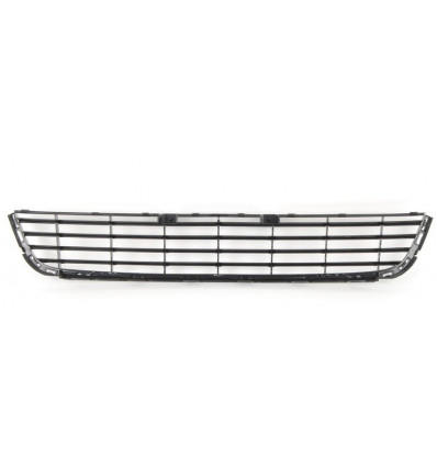 Grille de Pare Choc Avant central noire Moulure Chromée pour Golf 6