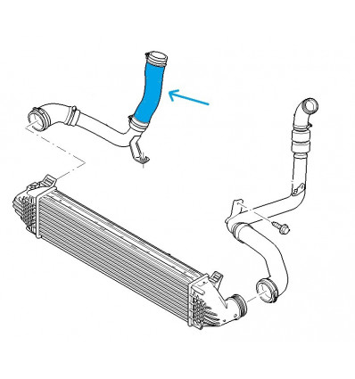Durite de turbo Renforce Ford Galaxy Mondeo S-Max 2.2 Tdci