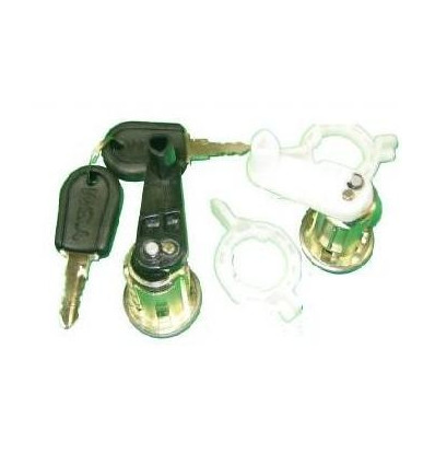 Serrure de porte - 2 Serrures de porte avant pour Renault Clio 2 Mégane Scénic 1 BF-92015