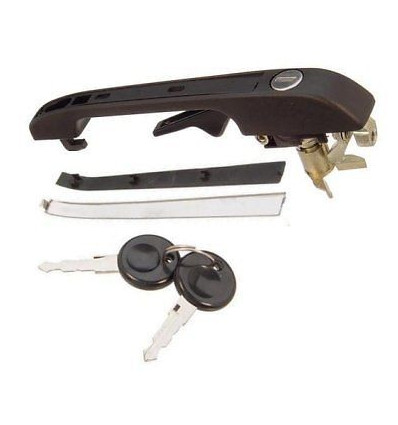 Poignée de porte - Poignée de porte avant droite pour Volkswagen Caddy Golf Jetta Passat Polo Santana Scirocco 102 879
