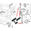 Portes - Kit réparation verrouillage porte arrière pour Citroën Jumper Fiat Ducato Peugeot Boxer 2839993