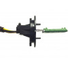 Resistance commande de chauffage + prise de branchement connecteur Citroen C3 Xsara Picasso Peugeot 206 307 Résistance d'air ...