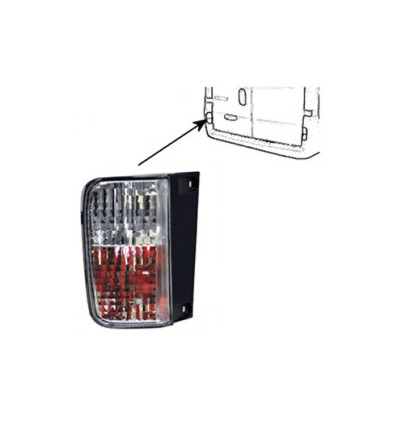 Feu arrière - Feu arrière gauche pour Nissan Primastar Opel Vivaro Renault Trafic après 2009 03743871