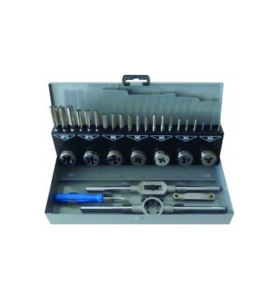 Mallettes outils - Coffret de tarauds et filieres HSS 32 pièces 14720