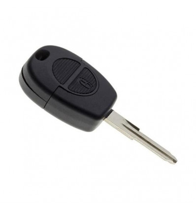 Clés - Coque de clé pour Nissan Almera Micra Primera Terrano Patrol Qashqai X-Trail (2 boutons) BF-SH-016C