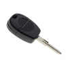 Clés - Coque de clé pour Nissan Almera Micra Primera Terrano Patrol Qashqai X-Trail (2 boutons) BF-SH-016C