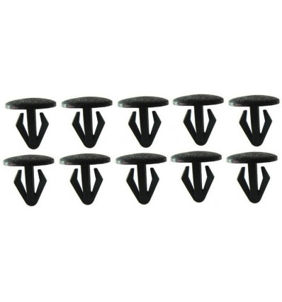 Agrafe de panneau - 10 Clips panneau de porte pour Mazda VCF515*10