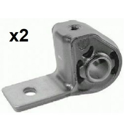 Silent bloc - 2 Silents bloc de triangle pour Peugeot 306 Partner Citroën Xsara Zx Berlingo BF-413006*2