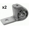 Silent bloc - 2 Silents bloc de triangle pour Peugeot 306 Partner Citroën Xsara Zx Berlingo BF-413006*2