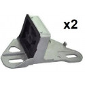 Silent exhaust block