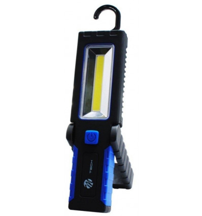 Lampe torche balladeuse COB + 4LED