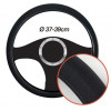Couvre volant Maillé noir Diamètre 37/39cm Equipement Interieur