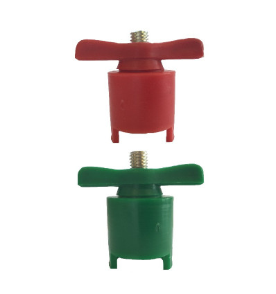 2 cosses de batterie type robinet +/- Batterie