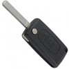 Coque de cle Citroen C4 Peugeot 207 307 407 (3 Boutons + Emplacement de pile)