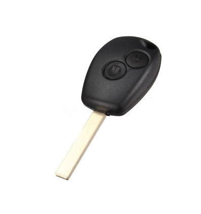 Coque de cle Renault Clio 3 Kangoo 2 Master Modus Twingo 2 (2 Boutons + Emplacement de pile + Lame) coque de clé