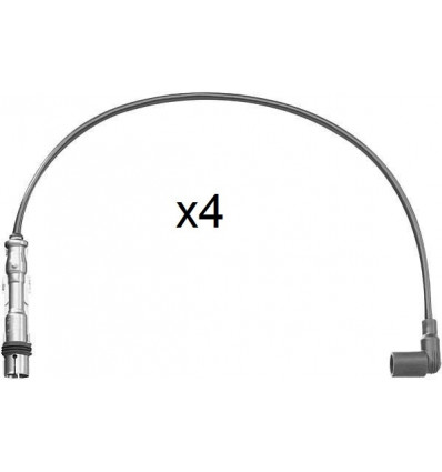 Jeu 4 cables d'allumage - Seat Vw