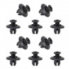 Fixation de pare-boue - 10 Clips de fixation pare boue pour Chevrolet Honda Mazda Nissan Toyota VCF1044 *10