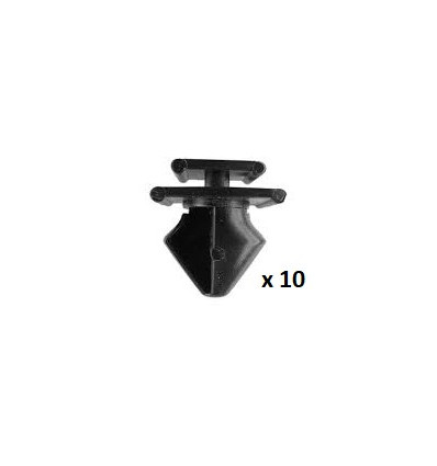 10 Clips de garniture de porte Citroen Peugeot Renault 