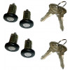 Serrure de porte - 4 Serrures Barillets de Porte pour Renault trafic 1 Master BF-92031*2