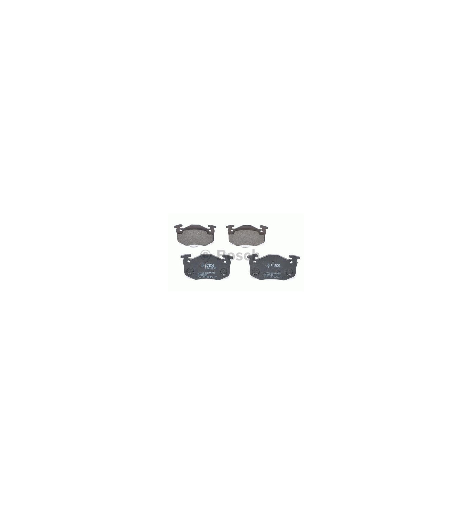 Brake pads rear Citroen Saxo Xsara Zx Peugeot 106 205 206 Brake pads rear Citroen Saxo Xsara Zx Peugeot 106 205 206