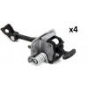 4 Tirants de porte avant gauche droit Citroen C4 Picasso