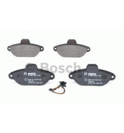 Plaquettes de frein - Plaquettes de frein avant pour Fiat 500 Panda Ford Ka Bosch 0986494115