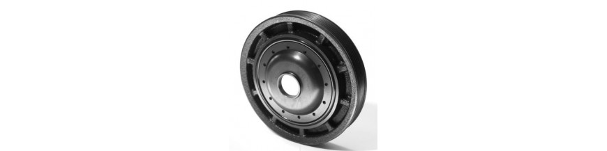 Damper crankshaft pulley